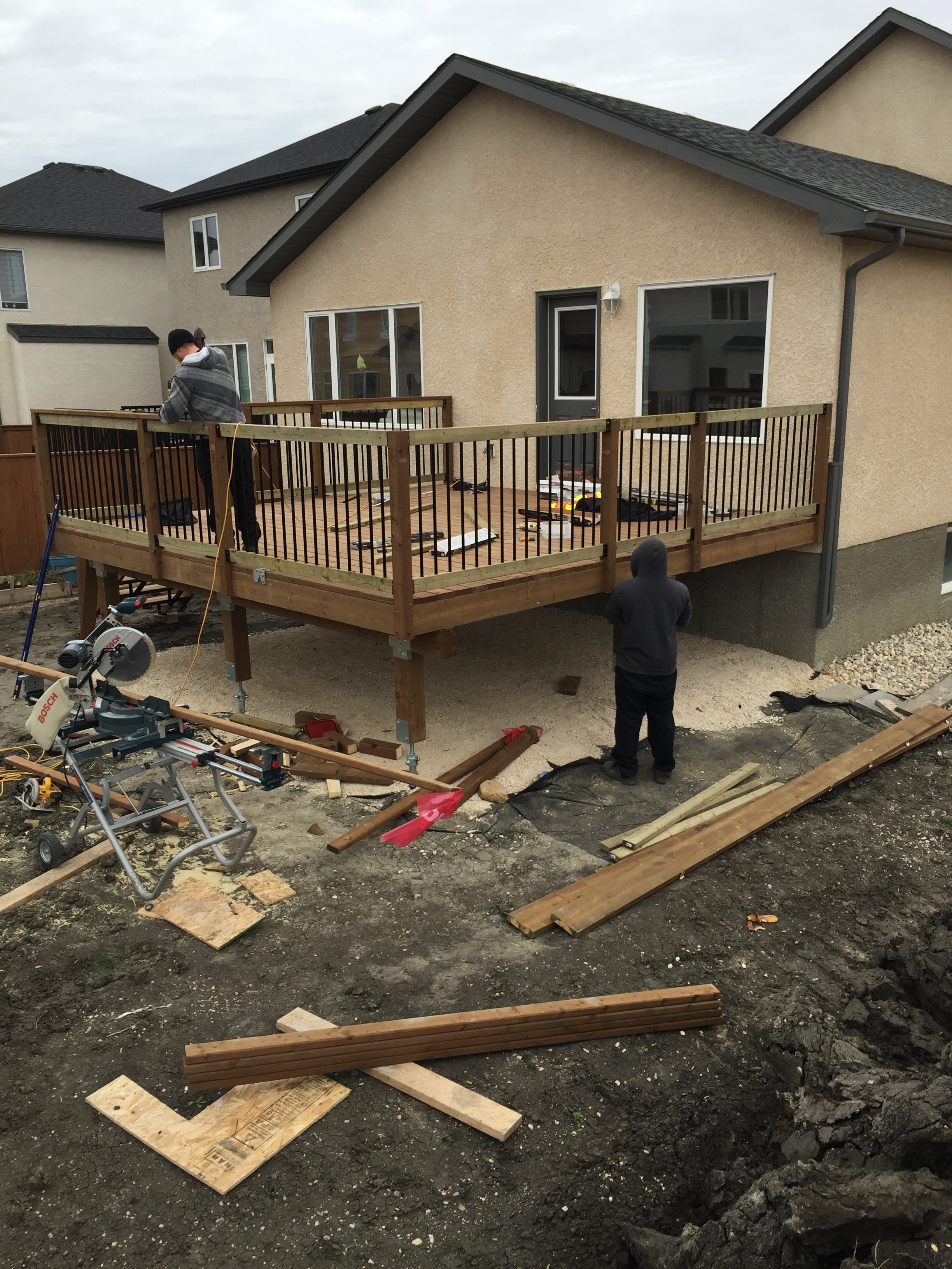 Deck construction