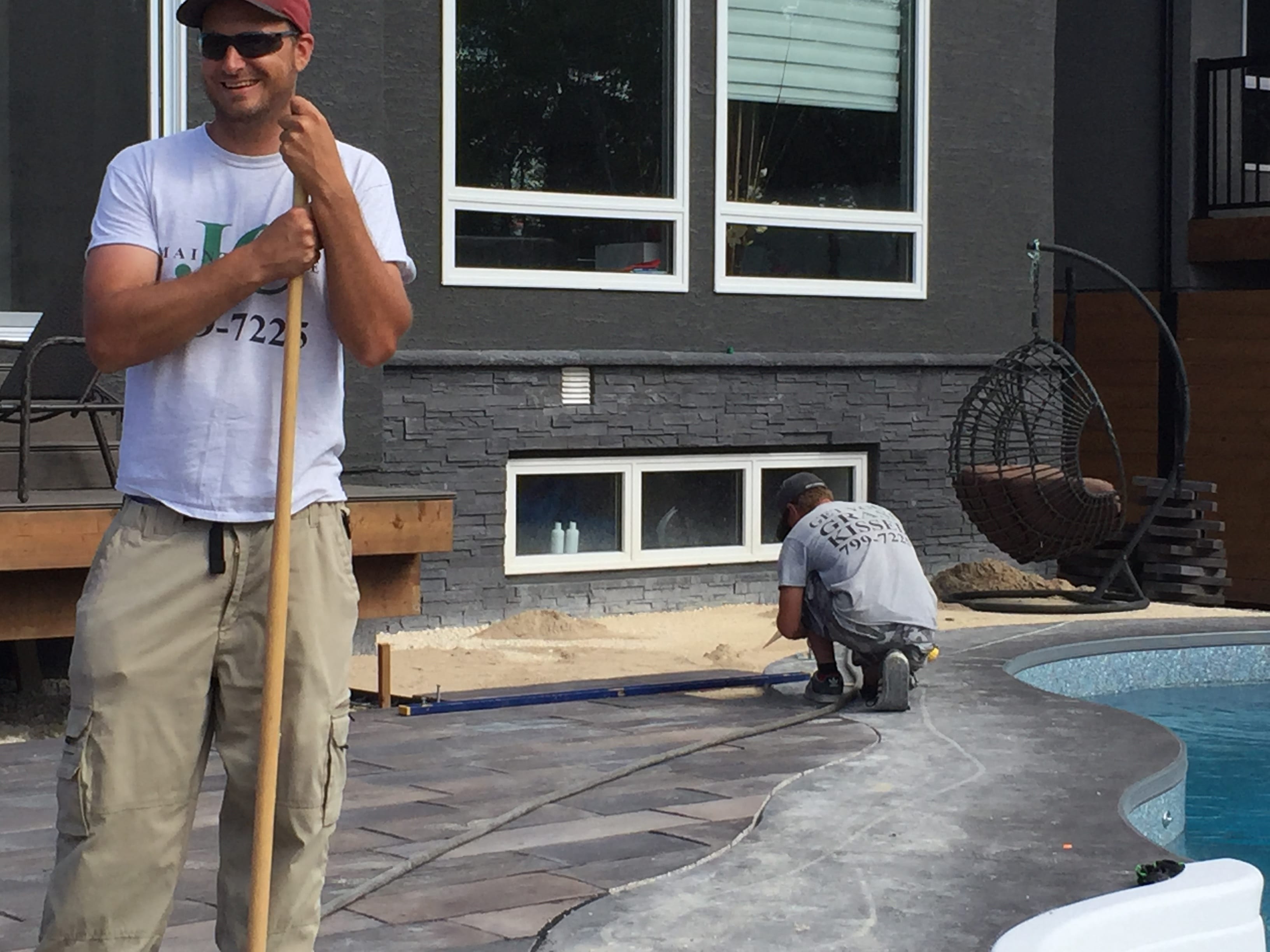 Concrete and paver work