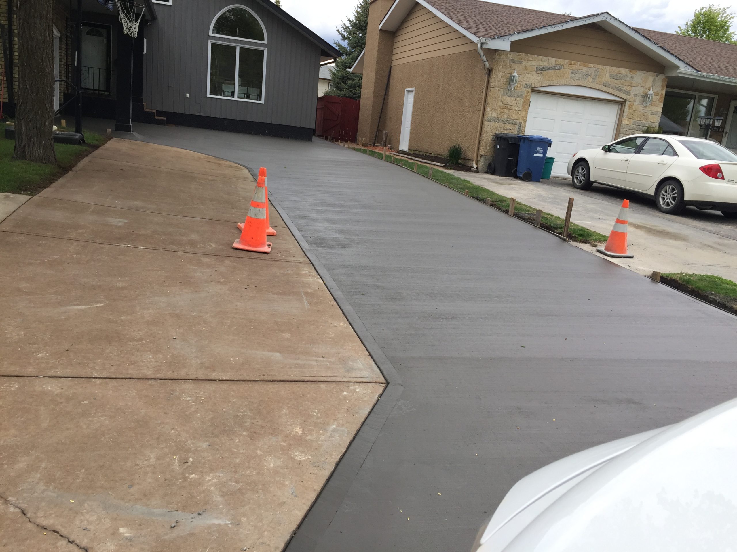 Paving stone installation